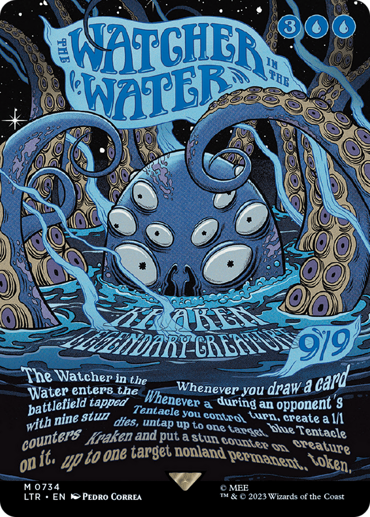 The Watcher in the Water (Borderless Poster) [The Lord of the Rings: Tales of Middle-Earth] - Trinity Hobby