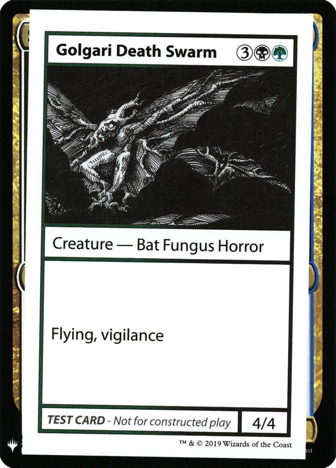 Golgari Death Swarm [Mystery Booster Playtest Cards] - Trinity Hobby