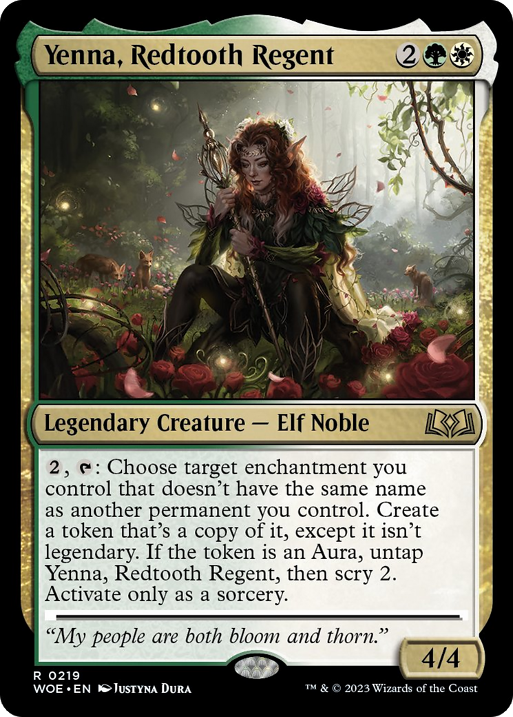Yenna, Redtooth Regent [Wilds of Eldraine] - Trinity Hobby