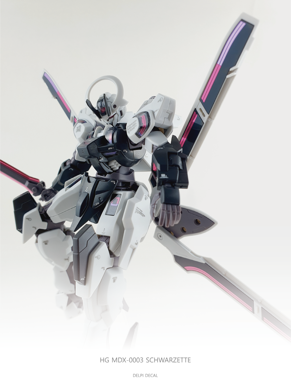 Delpi Decals HG SCHWARZETTE WATER DECAL - Trinity Hobby