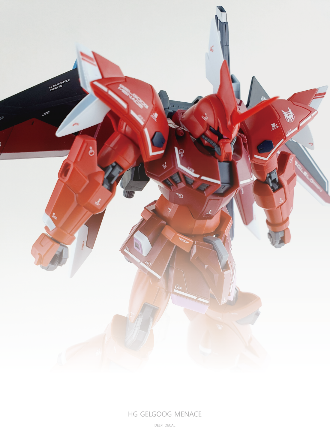 Delpi Decals HG GELGOOG MENACE WATER DECAL - Trinity Hobby