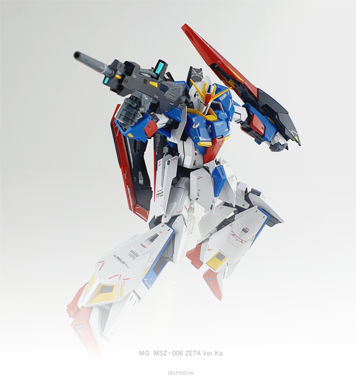 Delpi Decals MG ZETA Ver.Ka WATER DECAL (NORMAL) - Trinity Hobby