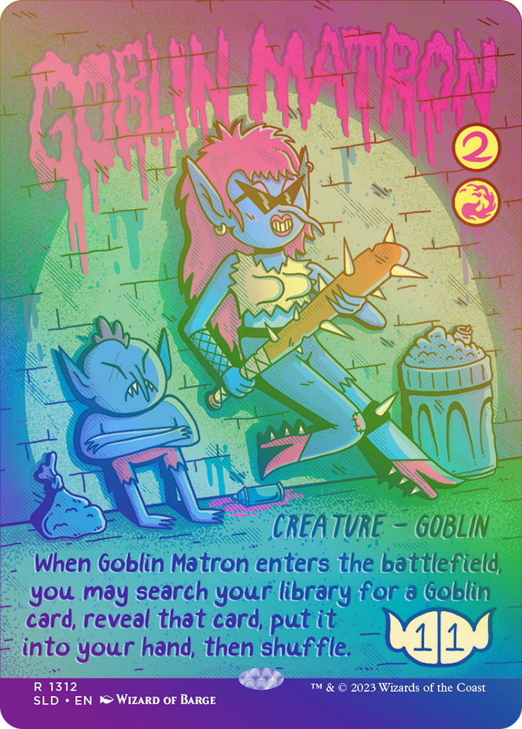 Goblin Matron (Rainbow Foil) [Secret Lair Drop Series] - Trinity Hobby
