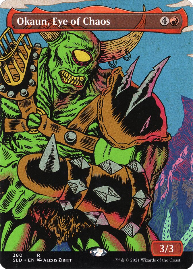 Okaun, Eye of Chaos (Display Commander) [Secret Lair Drop Promos] - Trinity Hobby