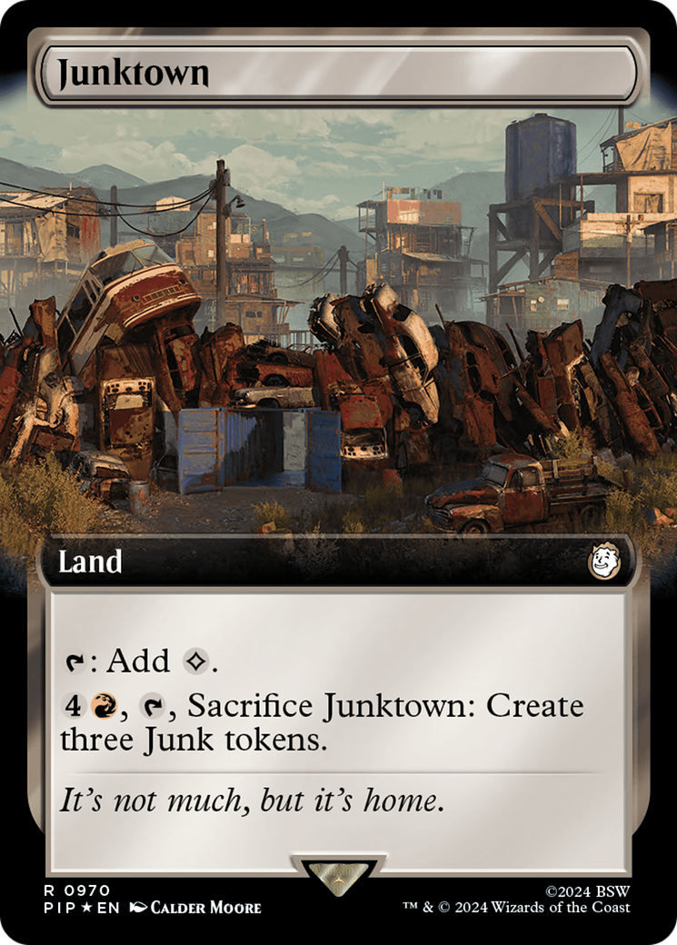 Junktown (Extended Art) (Surge Foil) [Fallout] - Trinity Hobby
