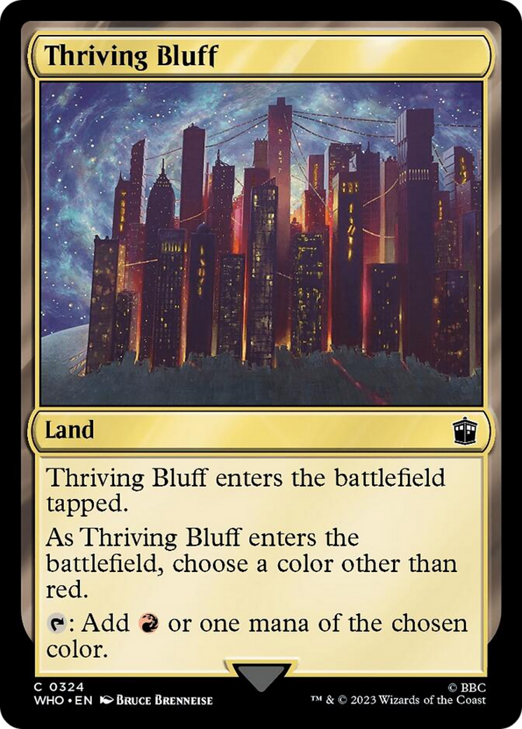 Thriving Bluff [Doctor Who] - Trinity Hobby