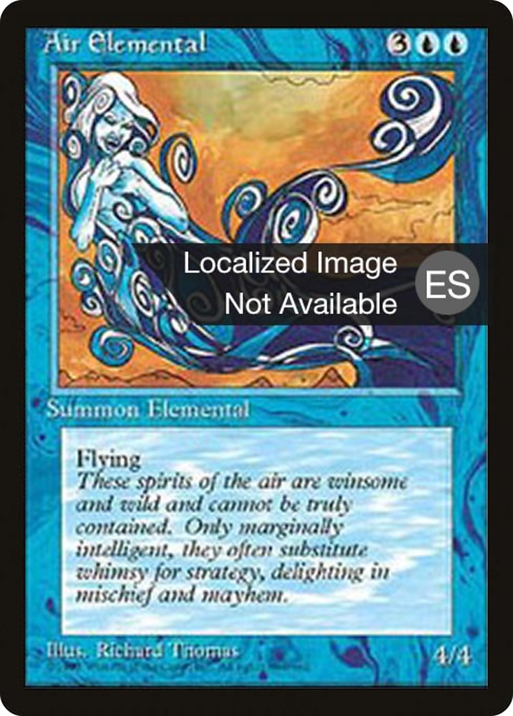 Air Elemental [Fourth Edition (Foreign Black Border)] - Trinity Hobby