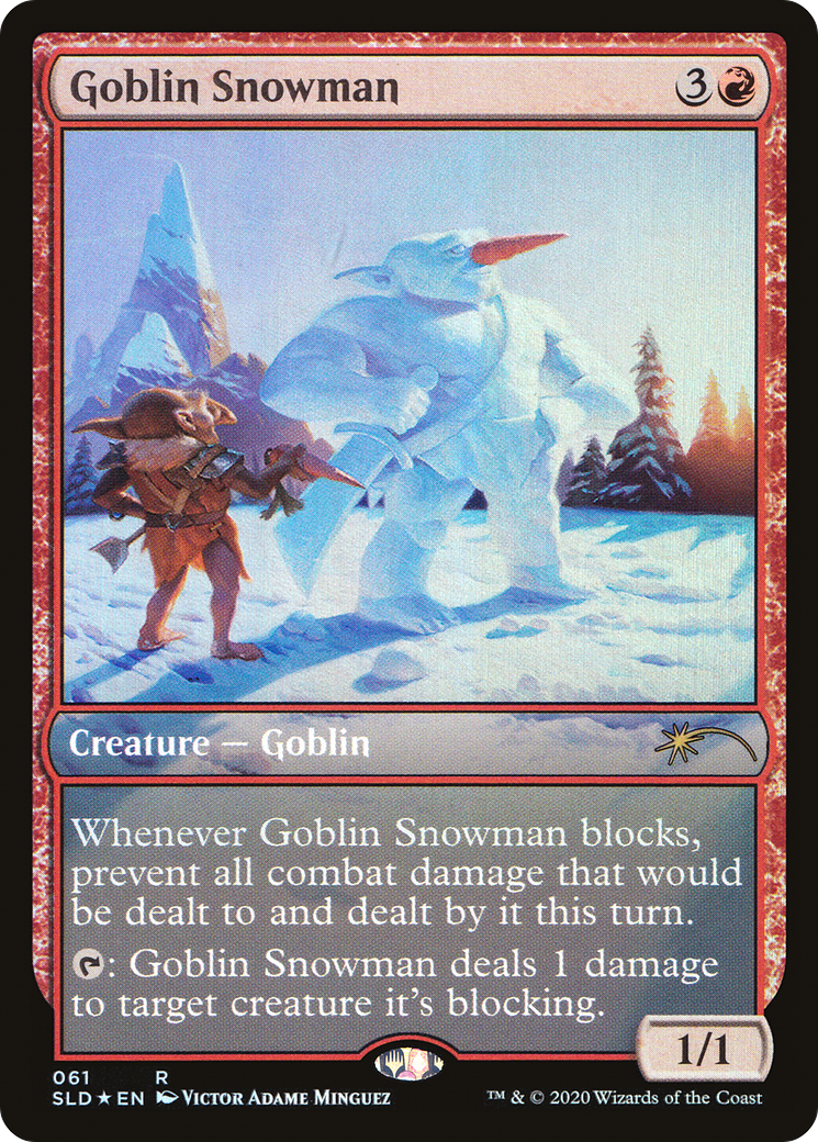 Goblin Snowman [Secret Lair Drop Series] - Trinity Hobby
