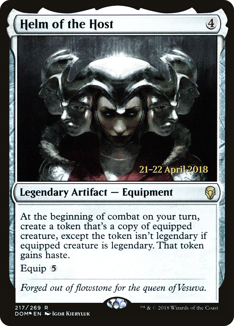 Heaume de l'hôte [Promotions avant-première de Dominaria] 