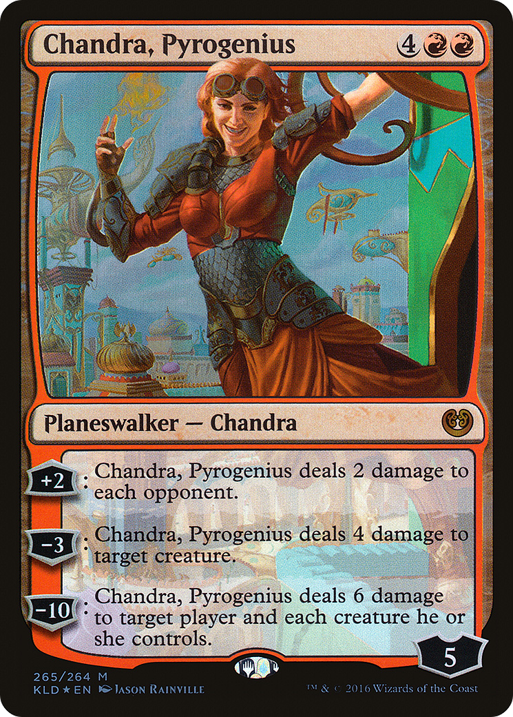 Chandra, Pyrogenius [Kaladesh] - Trinity Hobby