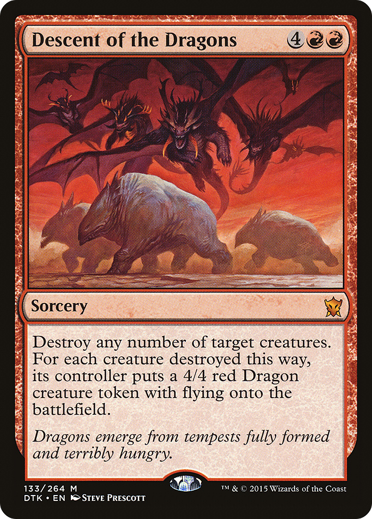 La Descente des Dragons [Dragons de Tarkir] 