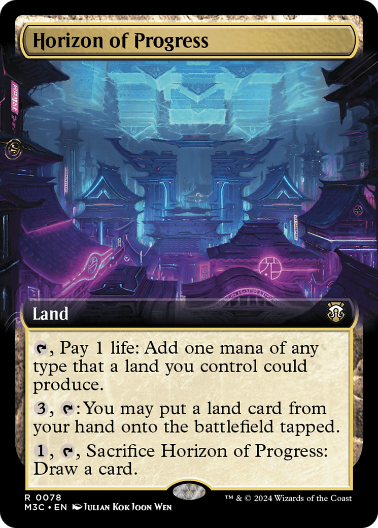 Horizon of Progress (Extended Art) [Modern Horizons 3 Commander] - Trinity Hobby