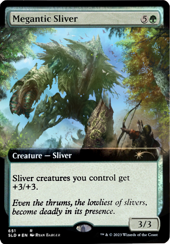 Megantic Sliver (Extended Art) [Secret Lair Drop Promos] - Trinity Hobby