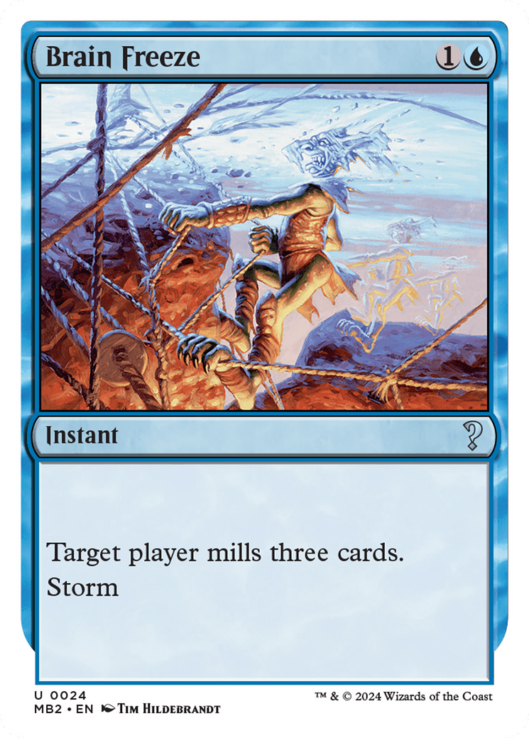 Brain Freeze (White Border) [Mystery Booster 2] - Trinity Hobby