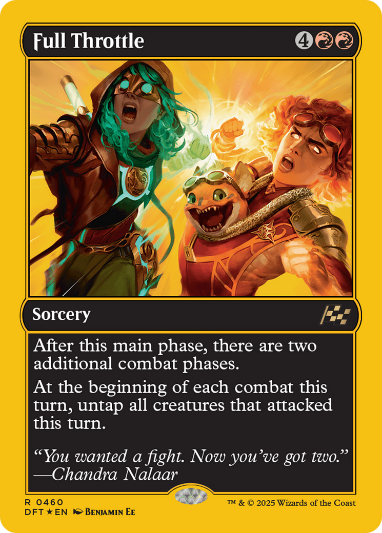 Full Throttle (First-Place Foil) [Aetherdrift] - Trinity Hobby