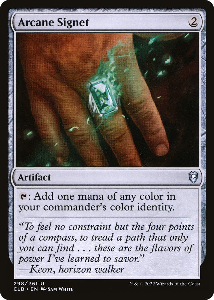 Arcane Signet [Commander Legends: Battle for Baldur's Gate] - Trinity Hobby