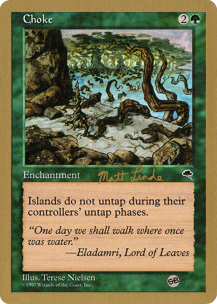 Choke (Matt Linde) (SB) [World Championship Decks 1999] - Trinity Hobby