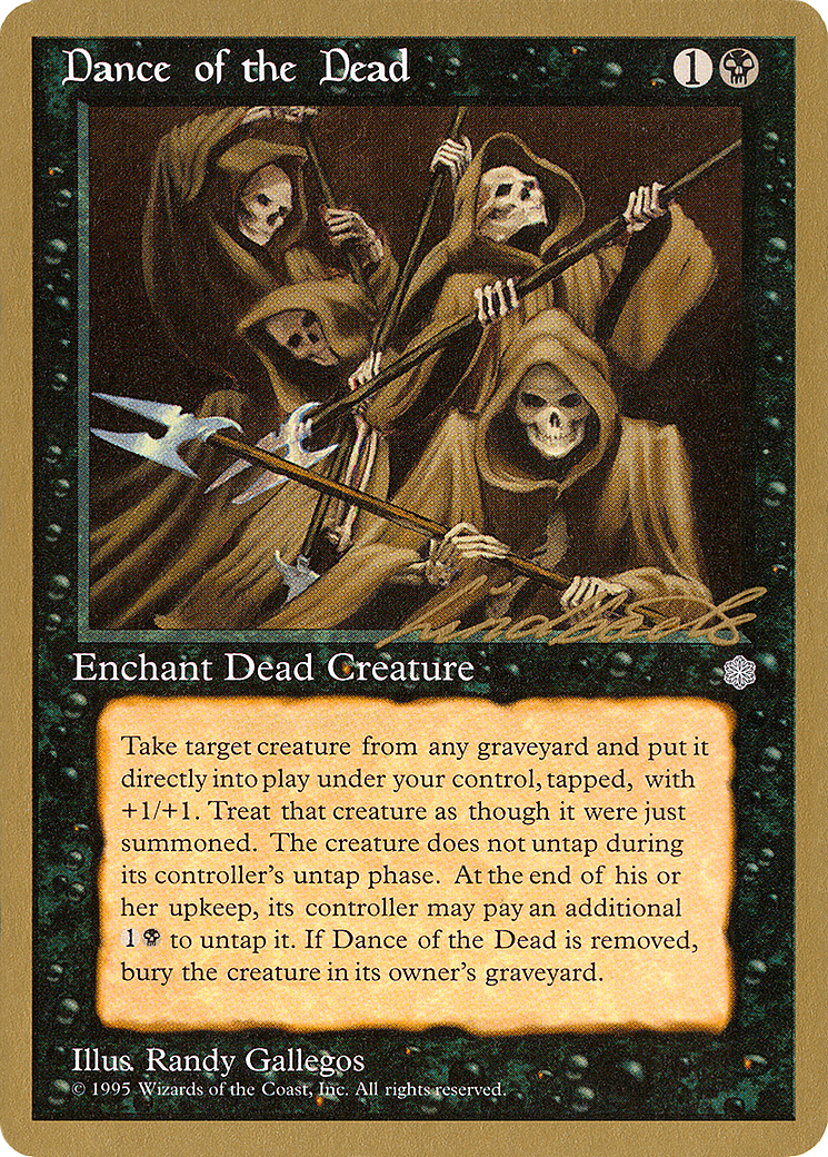 Dance of the Dead (Leon Lindback) [Pro Tour Collector Set] - Trinity Hobby