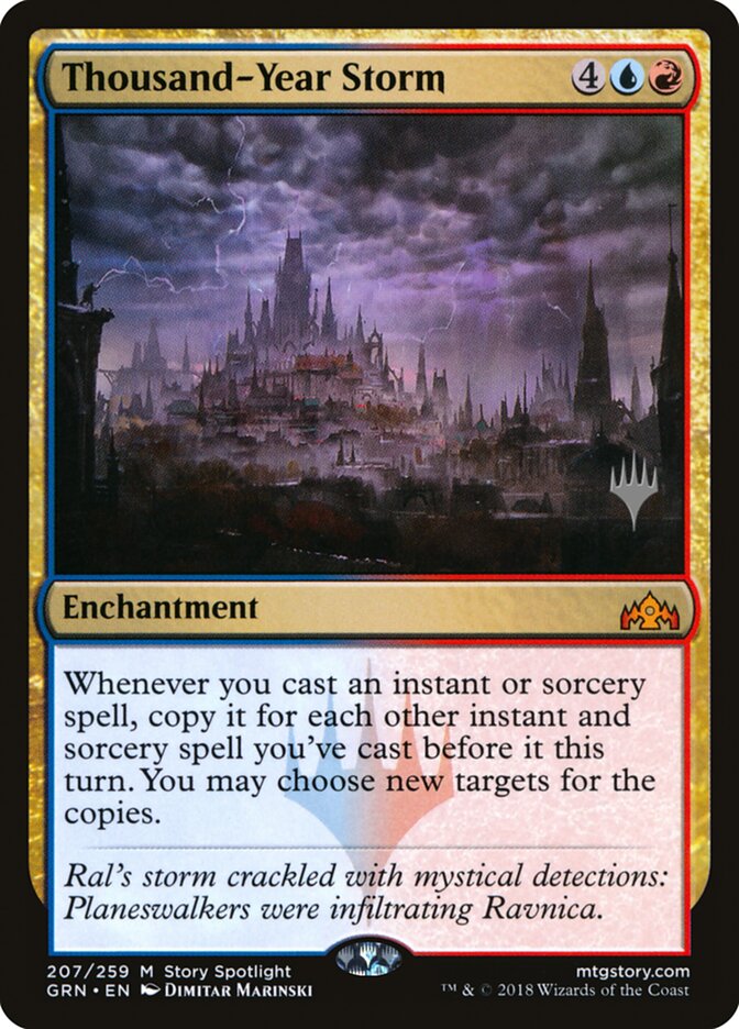 Thousand-Year Storm (Promo Pack) [Guilds of Ravnica Promos] - Trinity Hobby