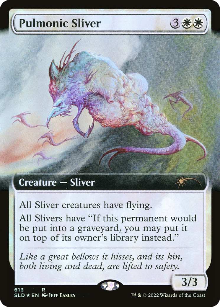 Pulmonic Sliver (Extended Art) [Secret Lair Drop Promos] - Trinity Hobby