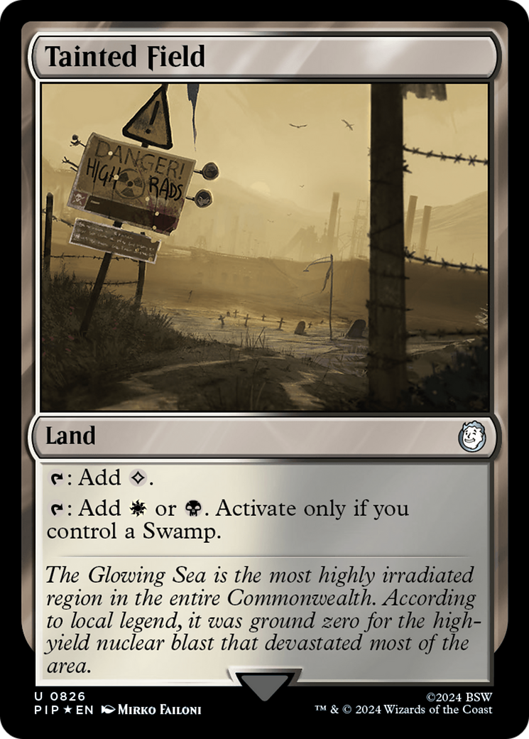Tainted Field (Surge Foil) [Fallout] - Trinity Hobby
