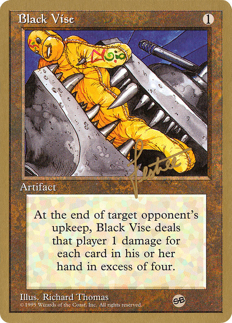 Black Vise (Bertrand Lestree) (SB) [Pro Tour Collector Set] - Trinity Hobby