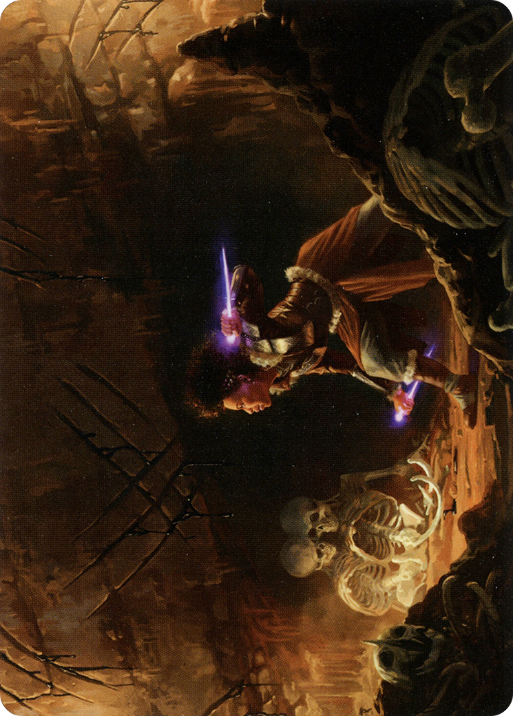 Dogged Pursuit Art Card  (ASKHM-021) - [Art Series: Kaldheim] (Borderless) - Trinity Hobby