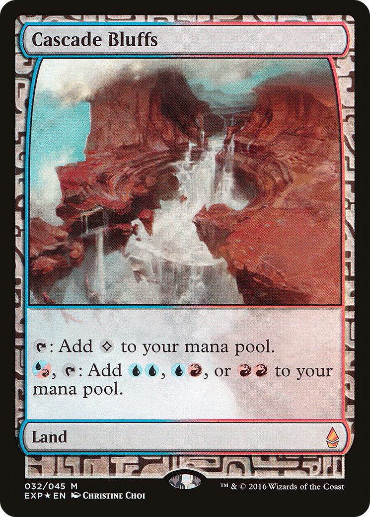 Cascade Bluffs [Zendikar Expeditions] - Trinity Hobby