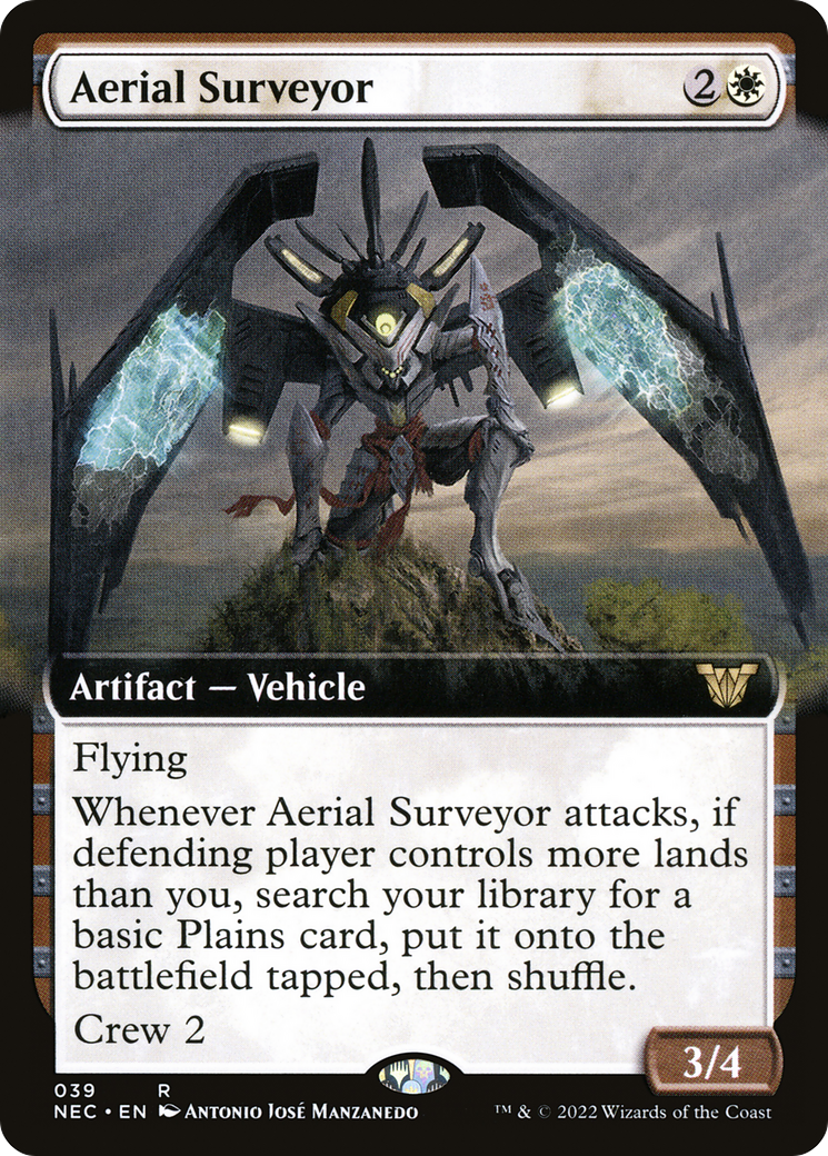 Aerial Surveyor (Extended Art) [Kamigawa: Neon Dynasty Commander] - Trinity Hobby