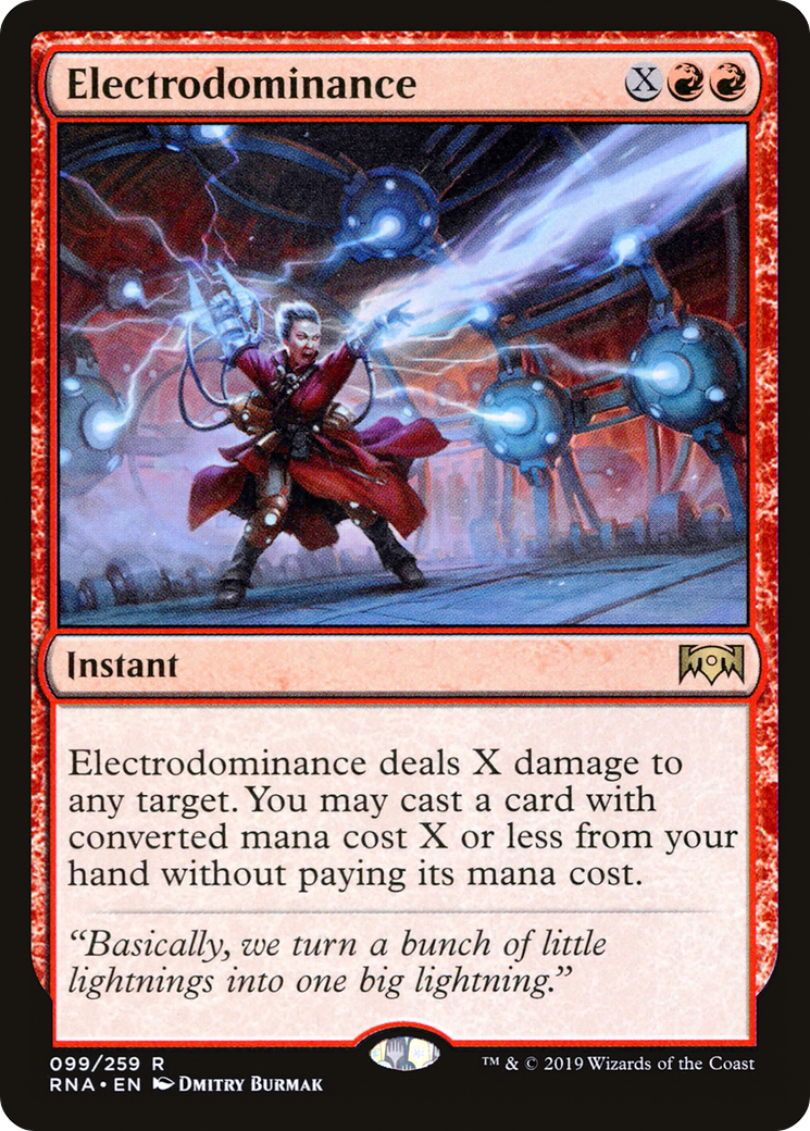 Électrodominance [Allégeance de Ravnica] 