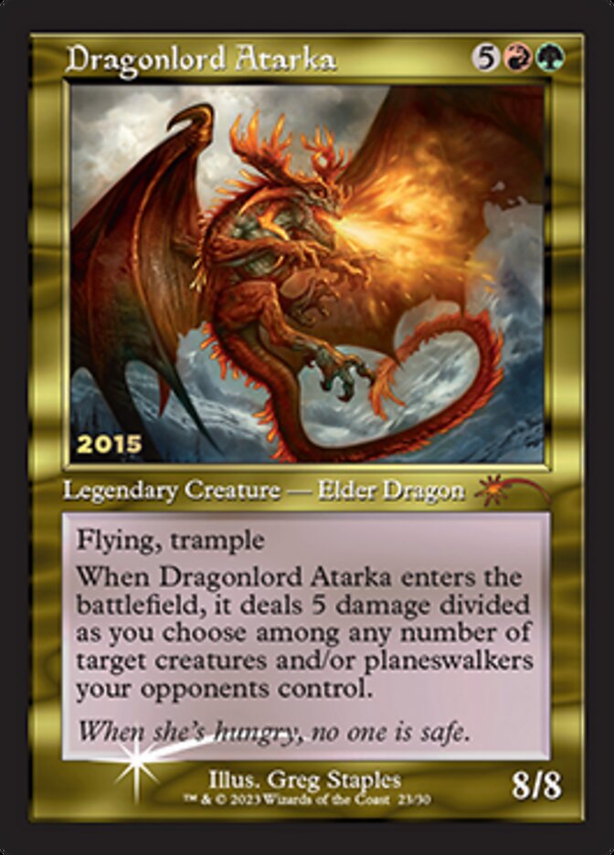 Dragonlord Atarka [30th Anniversary Promos] - Trinity Hobby