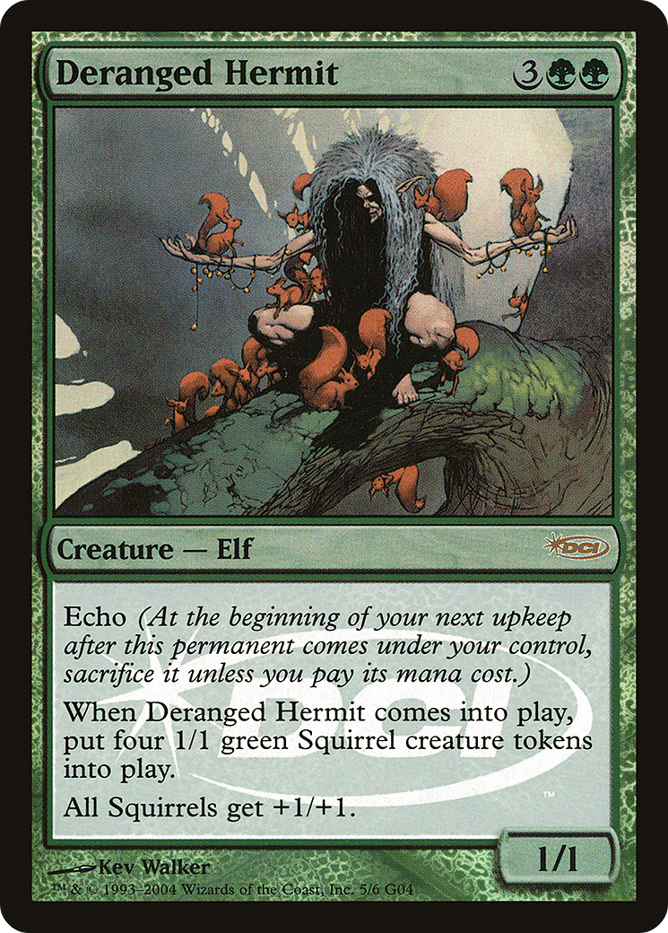 Ermite dérangé [Cartes-cadeaux du juge 2004] 