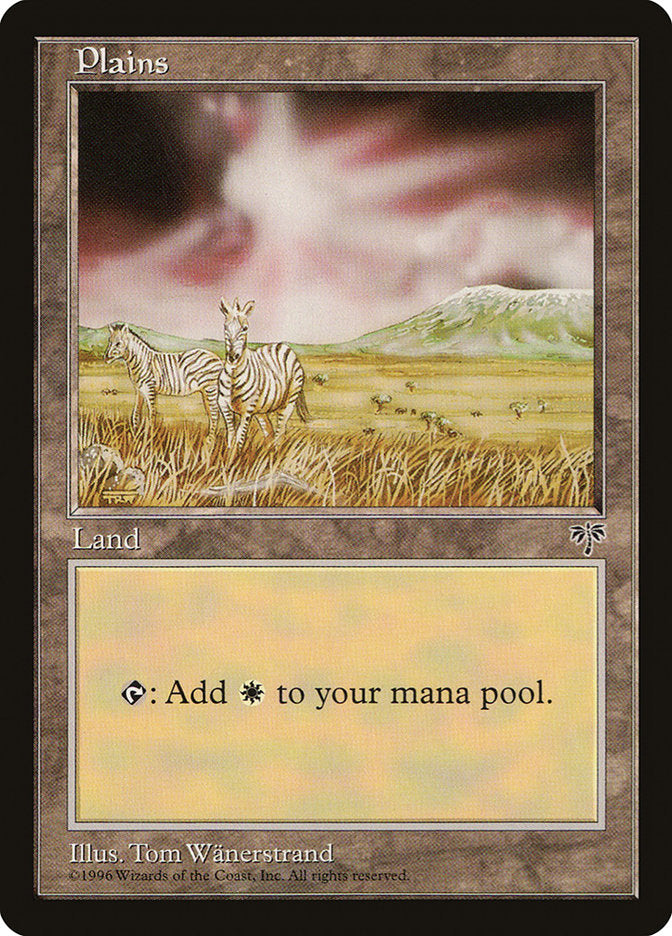Plains (Zebras / Signature on Left) [Mirage] - Trinity Hobby