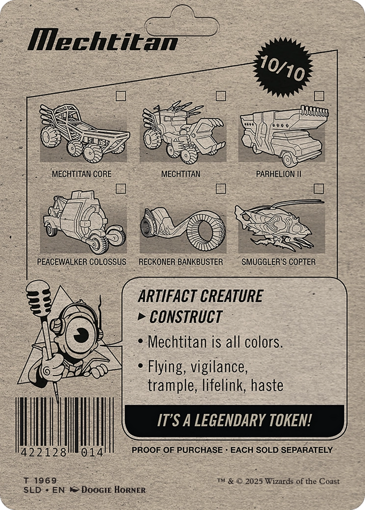 Mechtitan // Mechtitan  [Foil]  (SLD-1969) - [Secret Lair Drop] (Borderless) - Trinity Hobby