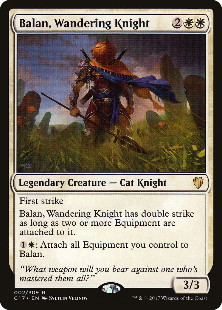 Balan, Wandering Knight [Commander 2017] - Trinity Hobby