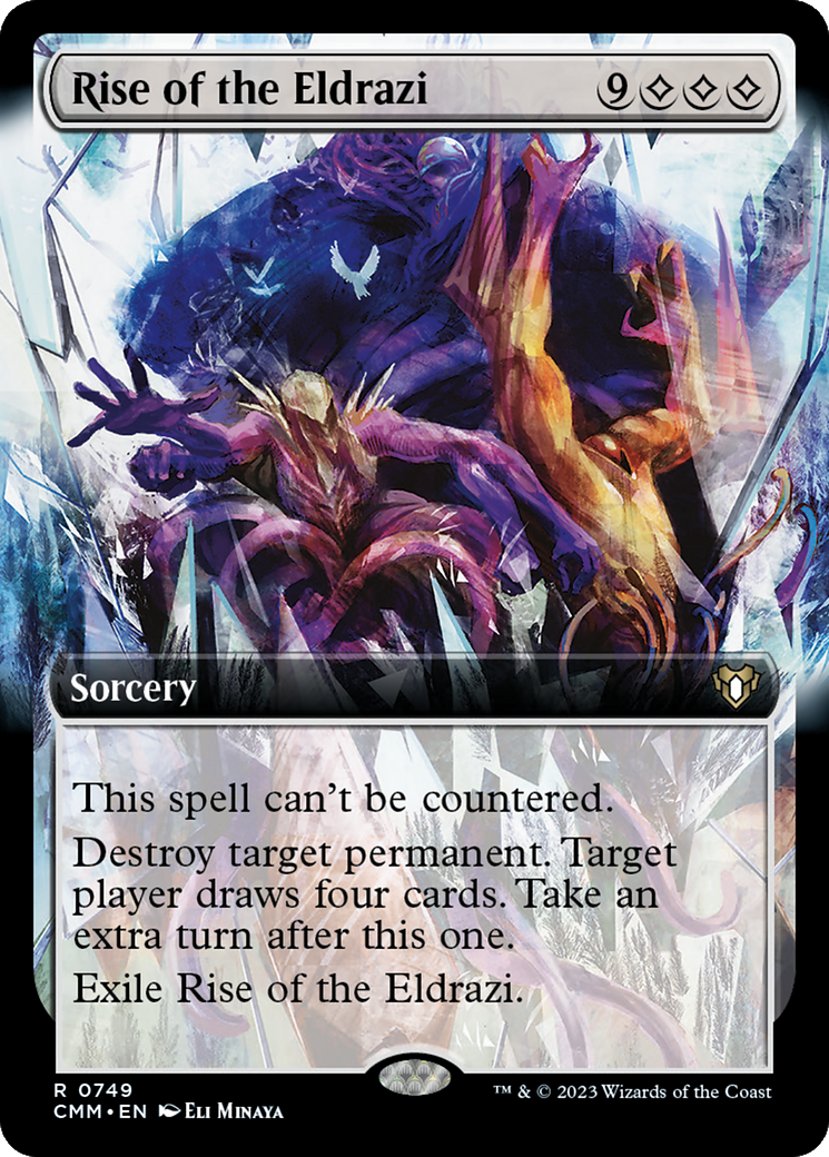 Rise of the Eldrazi (Extended Art) [Commander Masters] - Trinity Hobby
