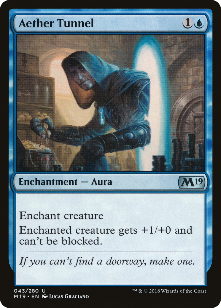 Aether Tunnel [Core Set 2019] - Trinity Hobby