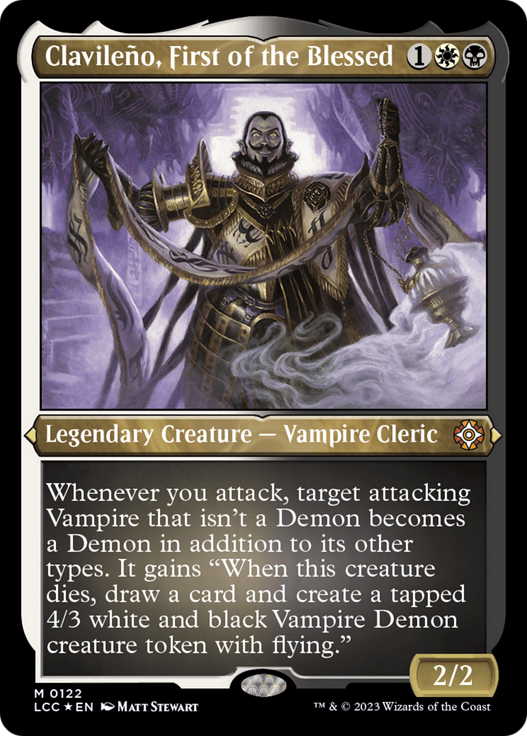 Clavileno, First of the Blessed (Display Commander) [The Lost Caverns of Ixalan Commander] - Trinity Hobby