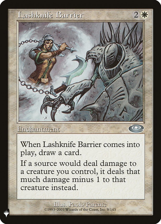 Lashknife Barrier [Mystery Booster] - Trinity Hobby