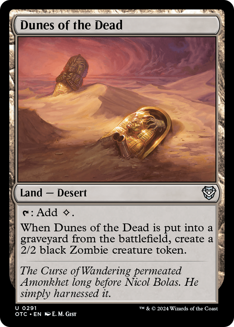 Dunes of the Dead [Outlaws of Thunder Junction Commander] - Trinity Hobby