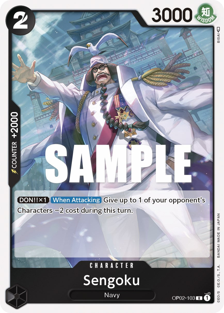 Sengoku (OP02-103) - [Paramount War] Foil - Trinity Hobby