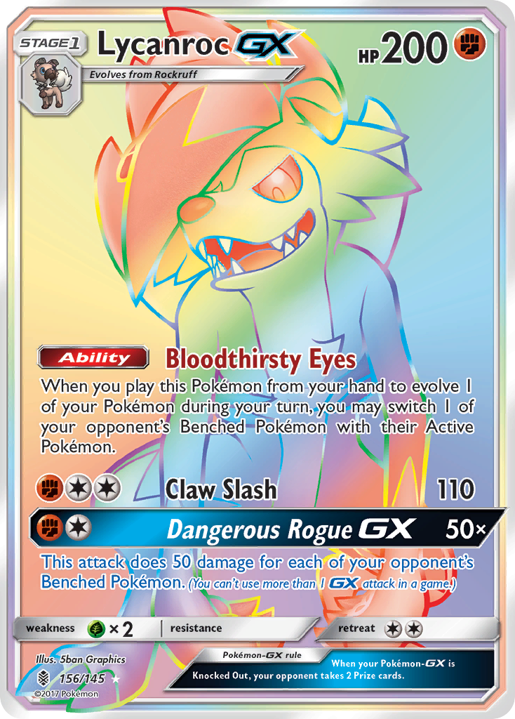 Lycanroc GX (156/145) [Sun & Moon: Guardians Rising] - Trinity Hobby
