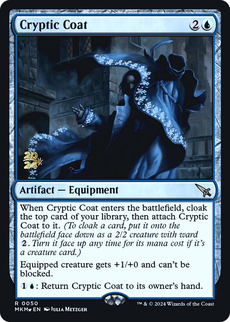 Cryptic Coat [Murders at Karlov Manor Prerelease Promos] - Trinity Hobby