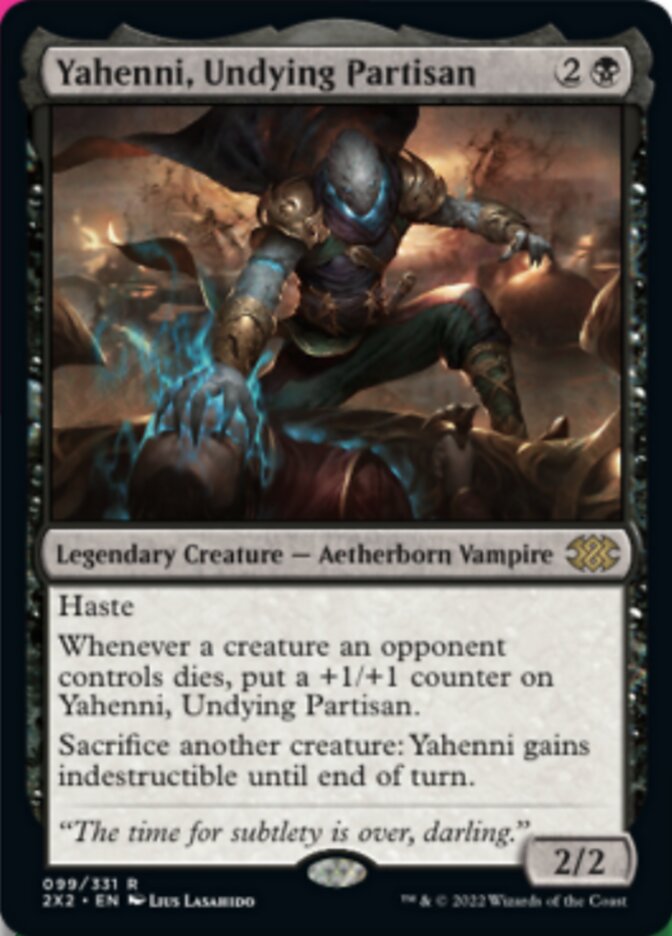 Yahenni, Undying Partisan [Double Masters 2022] - Trinity Hobby