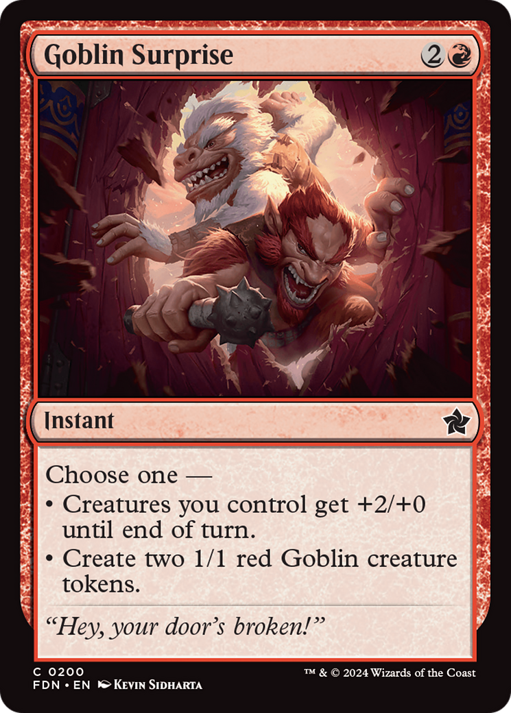Goblin Surprise [Foundations] - Trinity Hobby