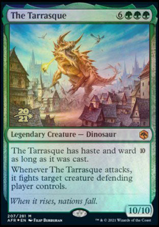 The Tarrasque [Dungeons & Dragons: Adventures in the Forgotten Realms Prerelease Promos] - Trinity Hobby