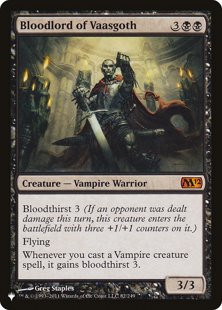 Bloodlord of Vaasgoth [The List] - Trinity Hobby