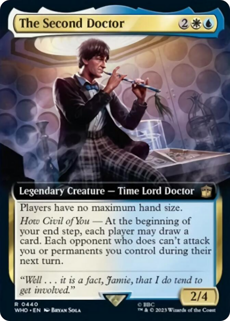 The Second Doctor (Extended Art) [Doctor Who] - Trinity Hobby