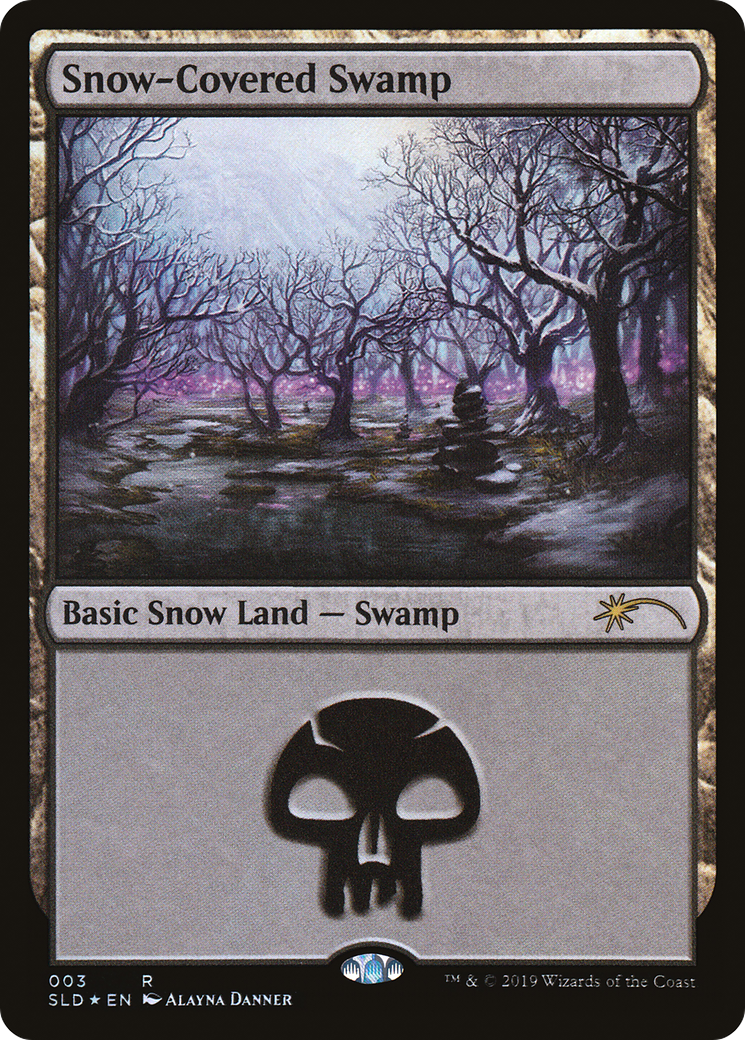 Snow-Covered Swamp (003) [Secret Lair Drop Series] - Trinity Hobby