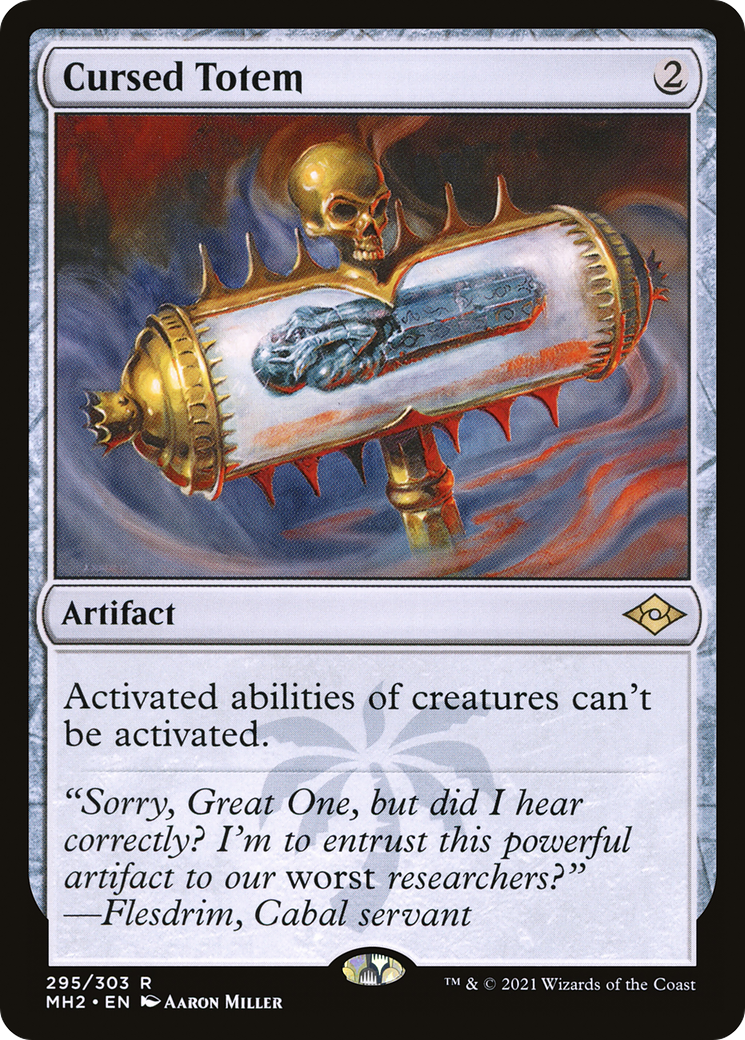 Cursed Totem [Modern Horizons 2] - Trinity Hobby